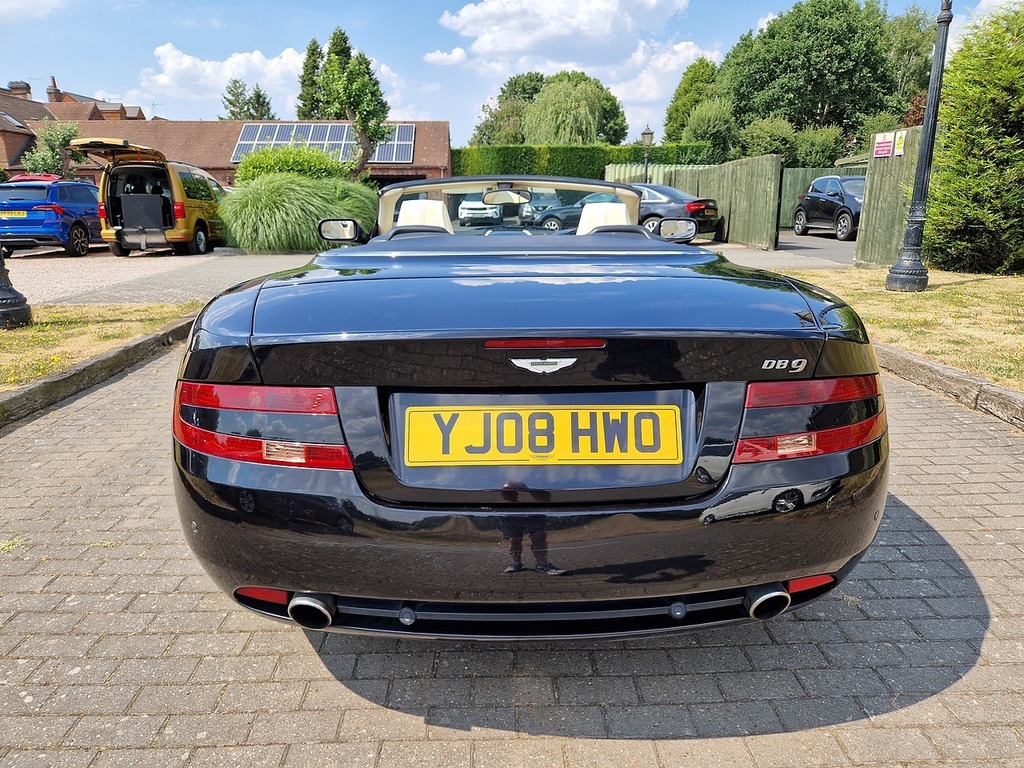 Aston Martin DB9 Volante Black #4