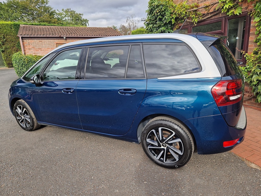 Citroen Grand C4 SpaceTourer Puretech Sense SK22KJN Blue #2