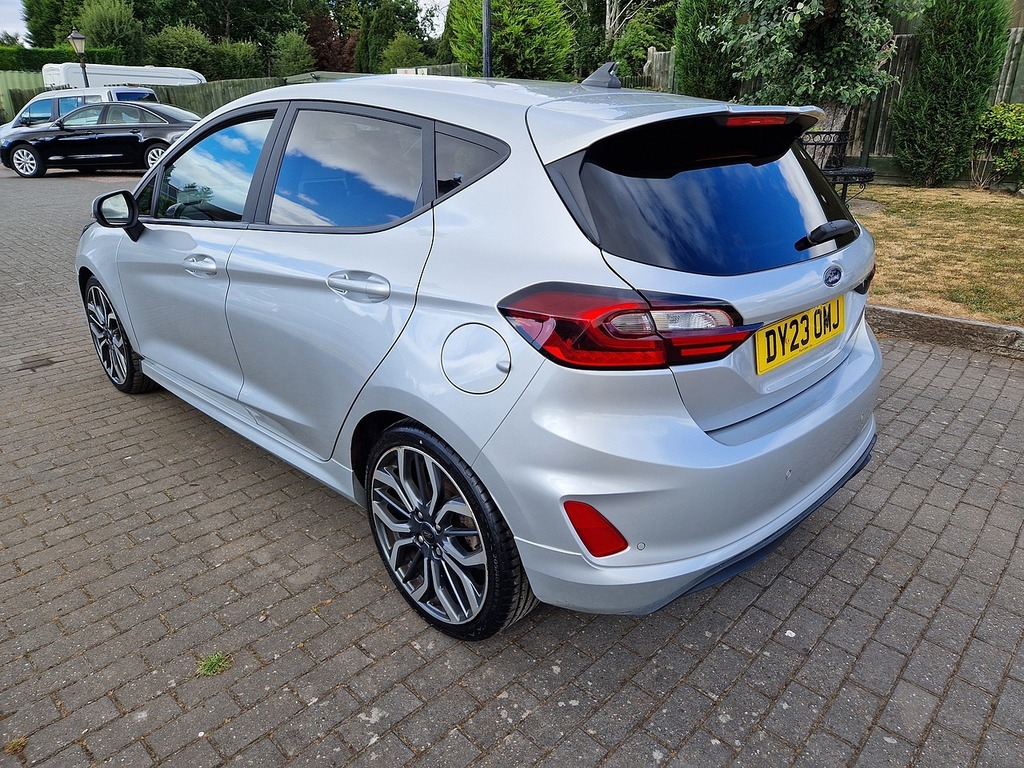 Ford Fiesta T Ecoboost Mhev St-line X Silver #3