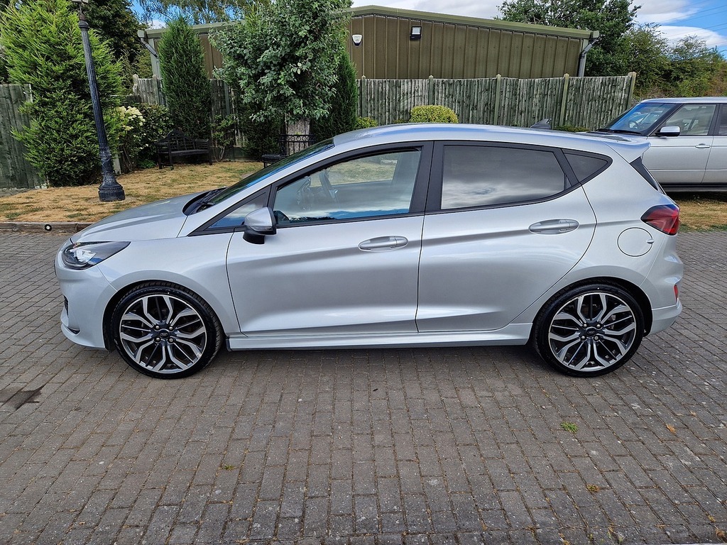 Ford Fiesta T Ecoboost Mhev St-line X Silver #2
