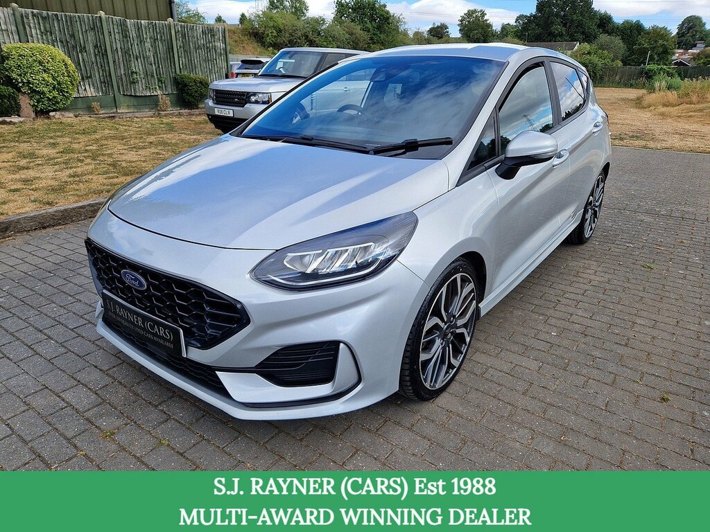 Ford Fiesta T Ecoboost Mhev St-line X Silver