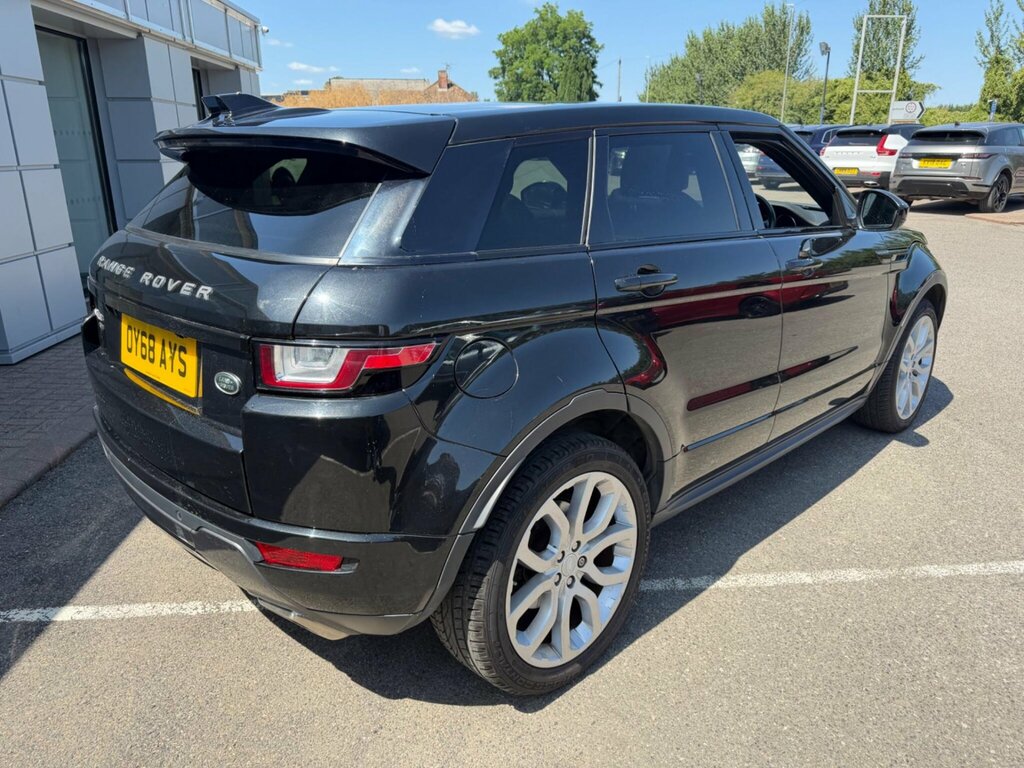 Land Rover Range Rover Evoque 2.0 Td4 Hse Dynamic 4Wd Euro 6 Ss OY68AYS Black #4