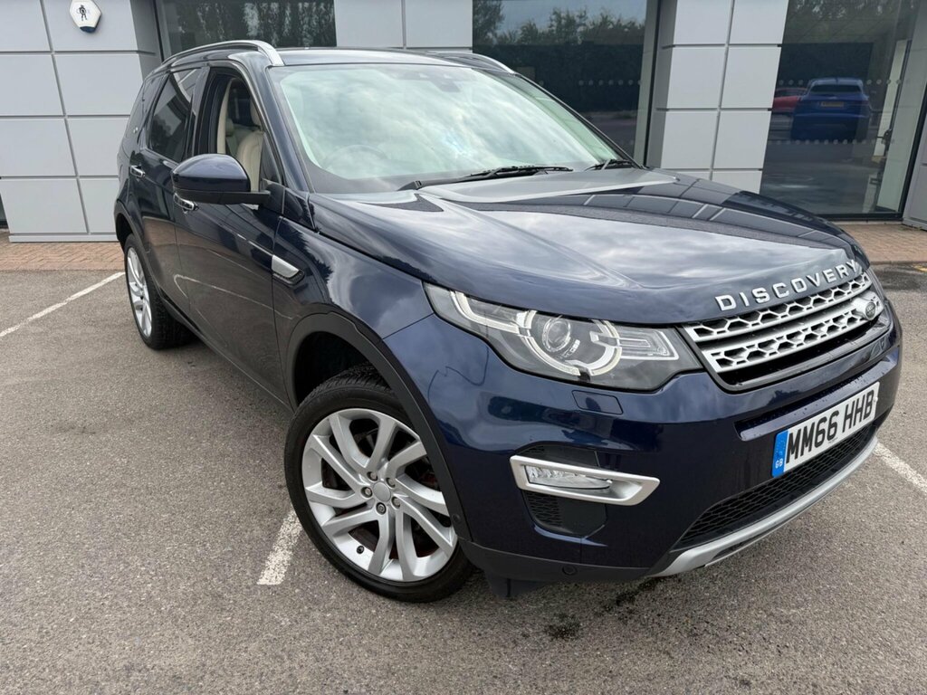 Land Rover Discovery Sport 2.0 Td4 Hse Luxury 4Wd Euro 6 Ss MM66HHB Blue