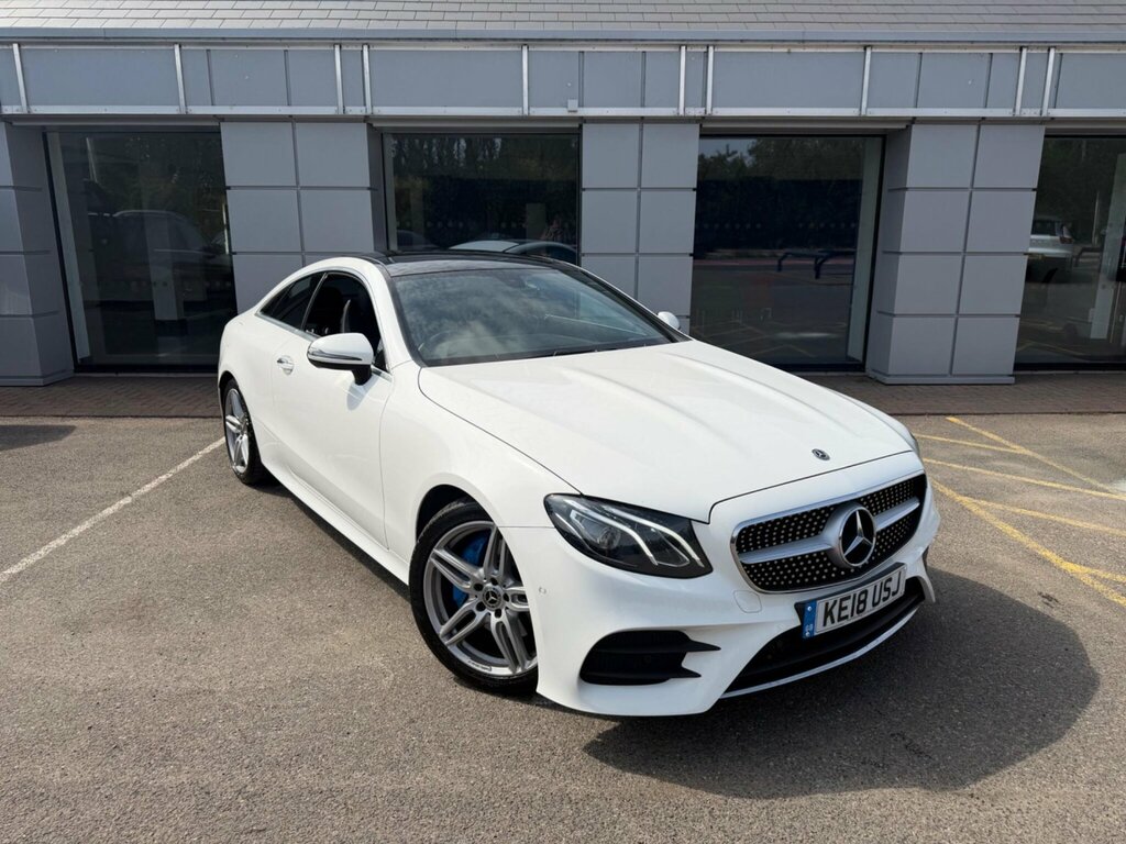 Mercedes-Benz E Class 2.0 E220d Amg Line Premium G-tronic Euro 6 Ss KE18USJ White
