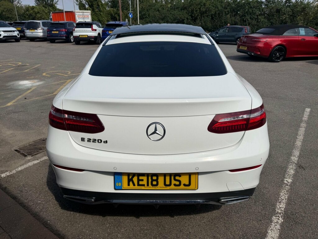 Mercedes-Benz E Class 2.0 E220d Amg Line Premium G-tronic Euro 6 Ss KE18USJ White #5