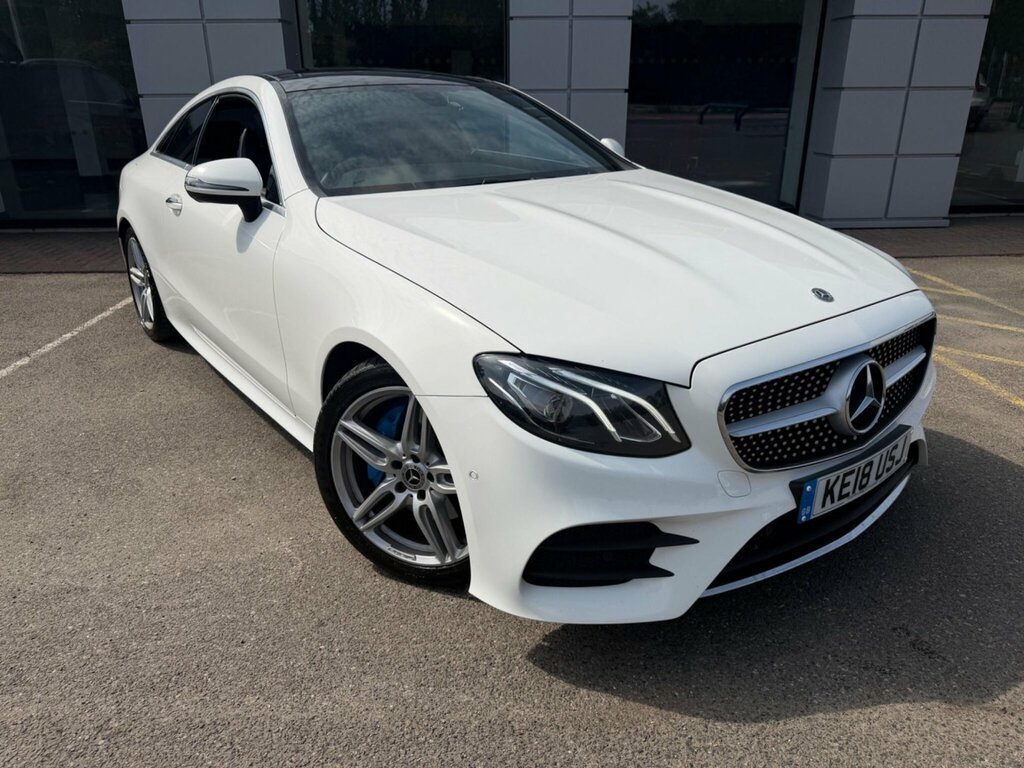Mercedes-Benz E Class 2.0 E220d Amg Line Premium G-tronic Euro 6 Ss KE18USJ White #2