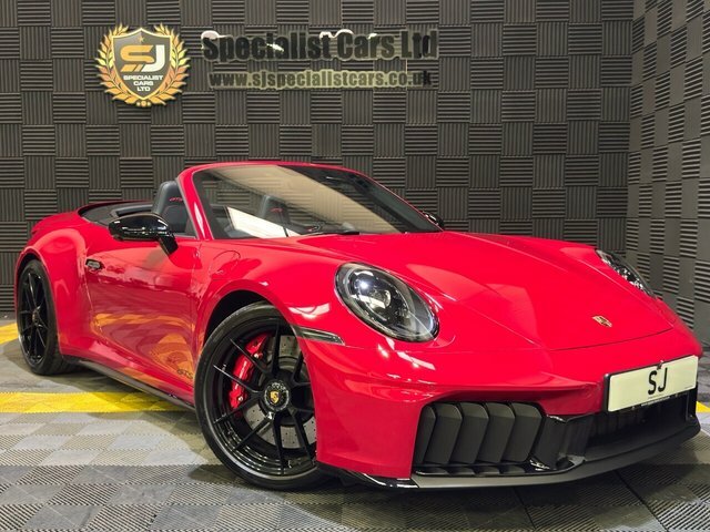Porsche 911 Convertible Red