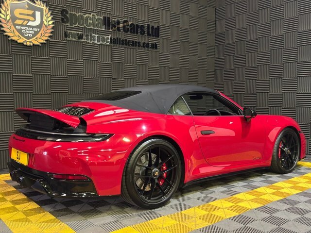 Porsche 911 Convertible Red #3