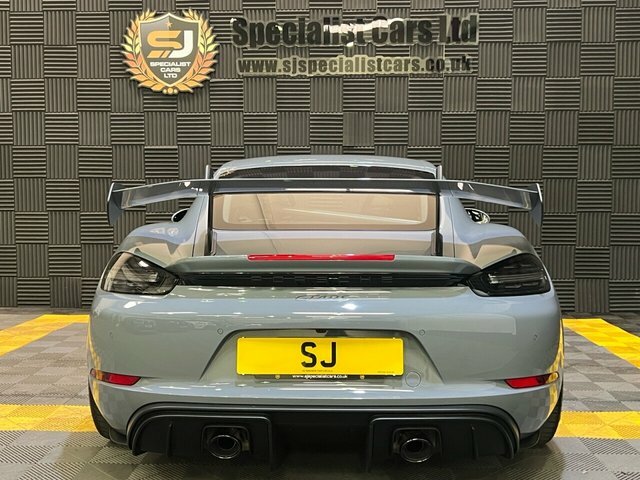 Porsche 718 Cayman Coupe Grey #4