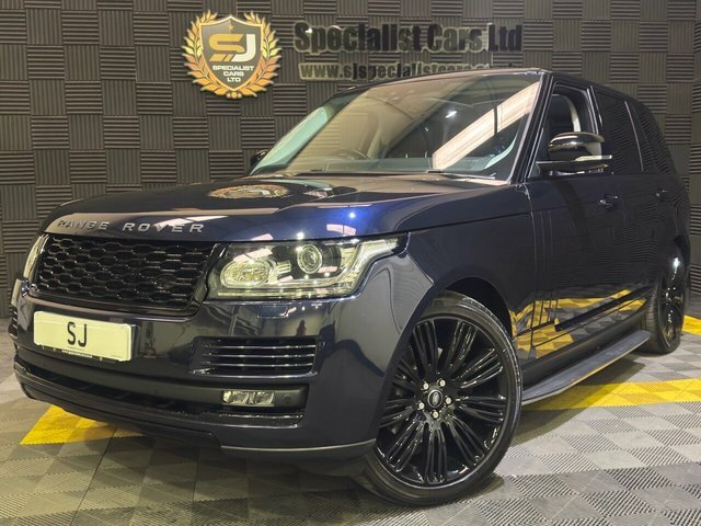 Land Rover Range Rover Suv Blue #4