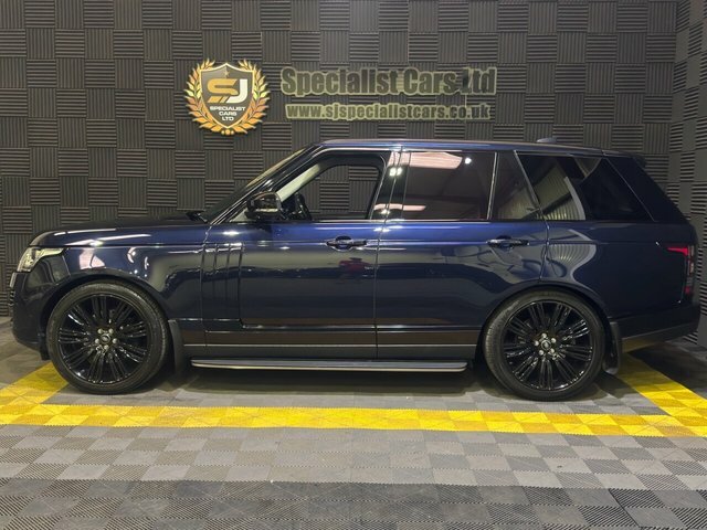 Land Rover Range Rover Suv Blue #2