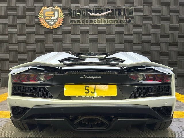 Lamborghini Aventador Convertible Black #4