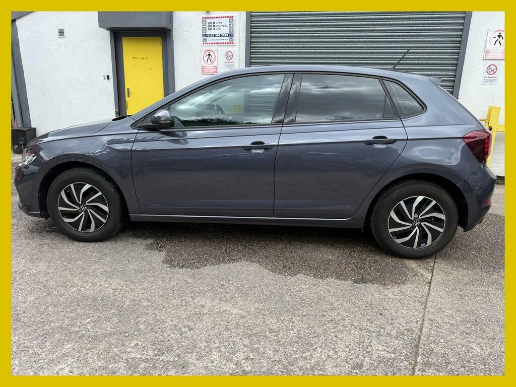 Volkswagen Polo Hatchback 1.0 Tsi Life Dsg Euro 6 Ss 2023 BP23FZY Grey #3