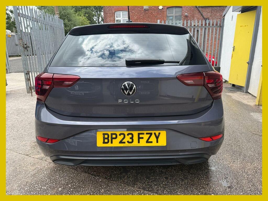 Volkswagen Polo Hatchback 1.0 Tsi Life Dsg Euro 6 Ss 2023 BP23FZY Grey #5