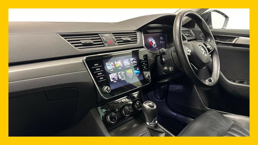 Skoda Superb 2.0 Tdi Se L Euro 6 Ss Black #5