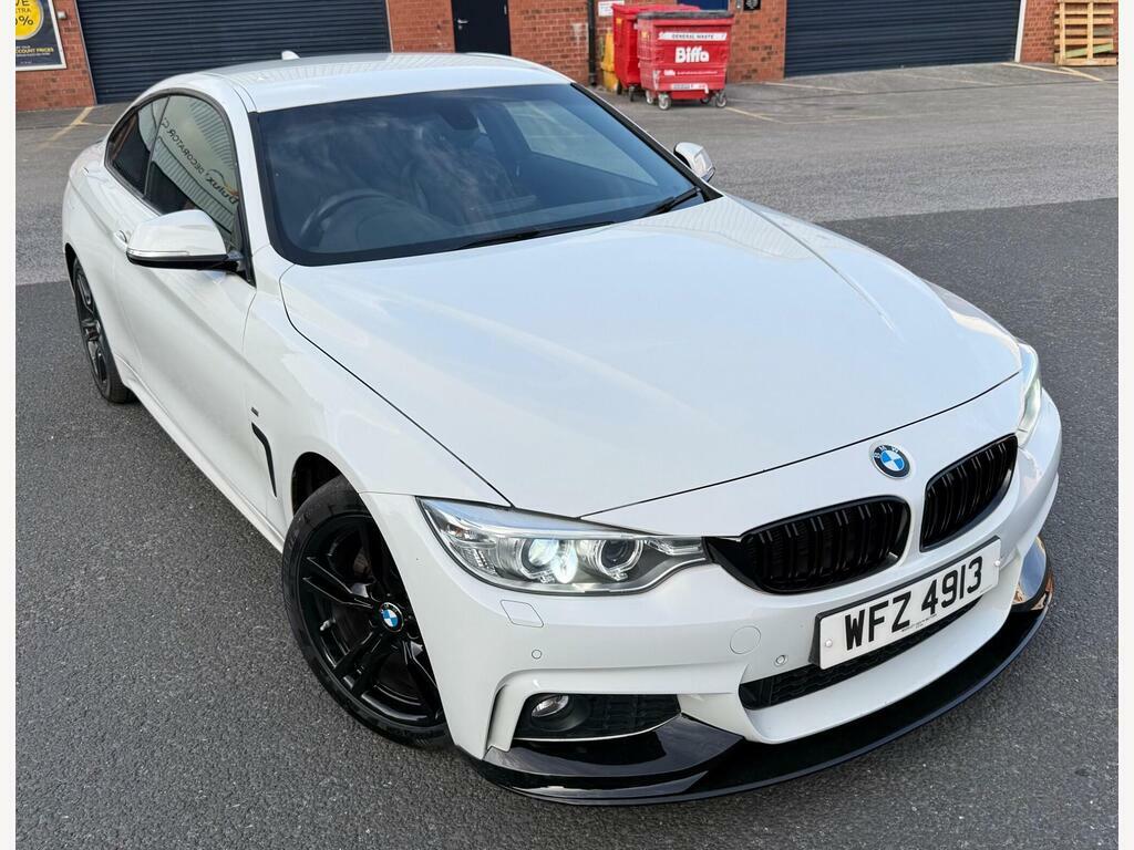 BMW 4 Series 2.0 420D M Sport Euro 6 S S White #4