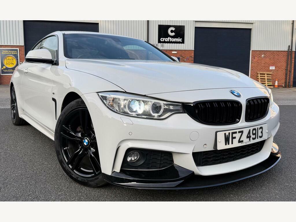 BMW 4 Series 2.0 420D M Sport Euro 6 S S White