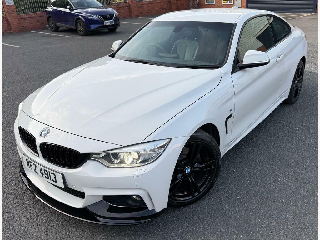 BMW 4 Series 2.0 420D M Sport Euro 6 S S White #5