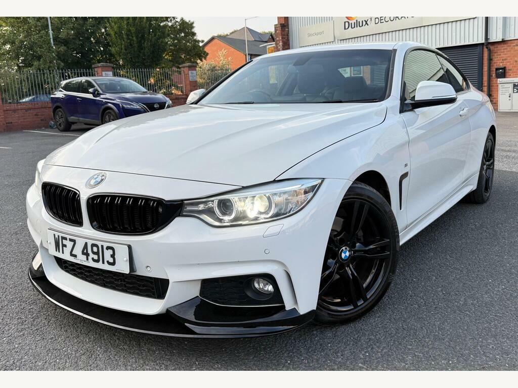 BMW 4 Series 2.0 420D M Sport Euro 6 S S White #3
