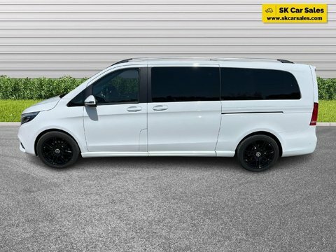 Mercedes-Benz V Class 2.2 V250d Amg White #4