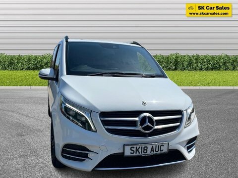 Mercedes-Benz V Class 2.2 V250d Amg White #2