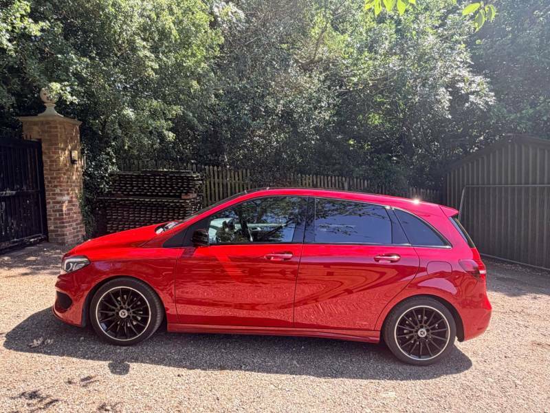 Mercedes-Benz B Class 2.1 B200d Amg Line Premium Plus 7G-dct Euro 6 S Red #4
