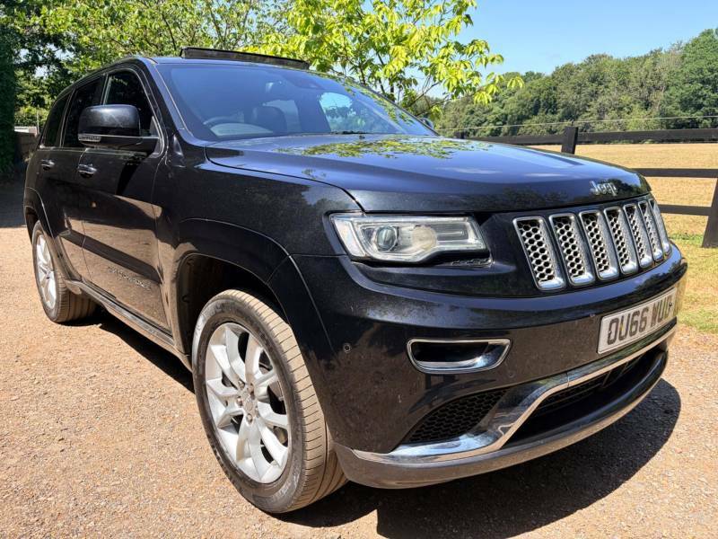 Jeep Grand Cherokee 3.0 V6 Crd Summit 4Wd Euro 6 Black