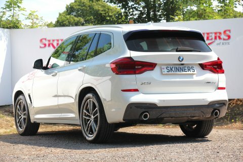 BMW X3 Xdrive20d M Sport OE18OTC White #4