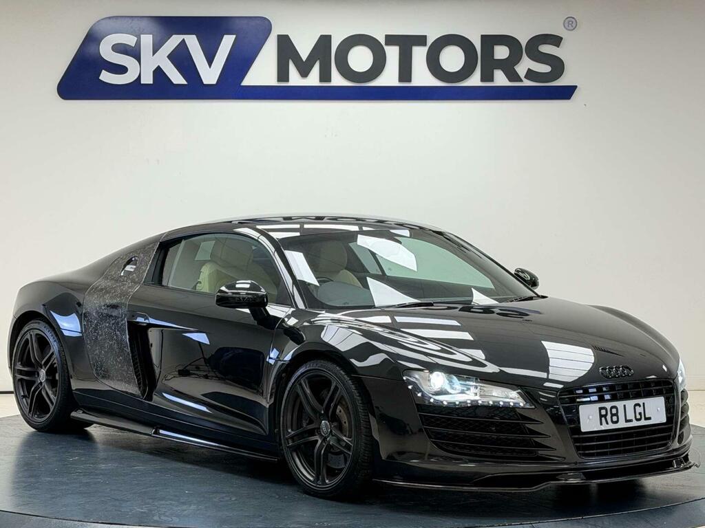 Audi R8 Coupe Black #6