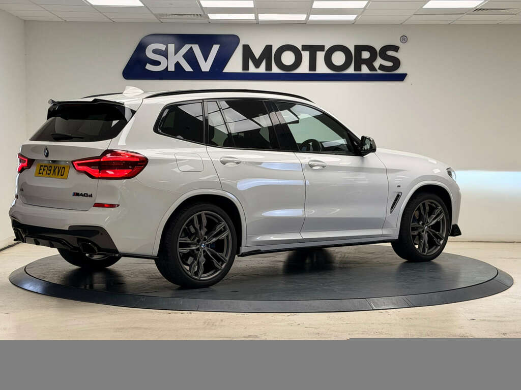 BMW X3 3.0 X3 M40d 4Wd EF19KVO White #4