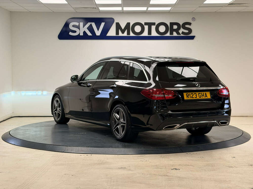 Mercedes-Benz C Class 1.5 C 200 Amg Line Premium R123GHA Black #6