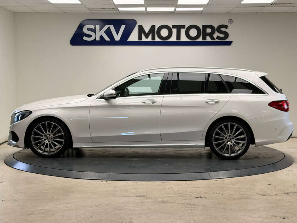 Mercedes-Benz C Class 2.1 C 220 Amg Line Premium D BJ67CXO White #6