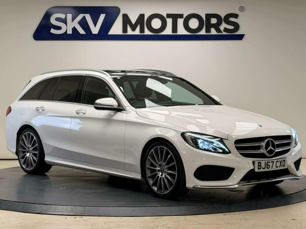 Mercedes-Benz C Class Estate BJ67CXO White #2