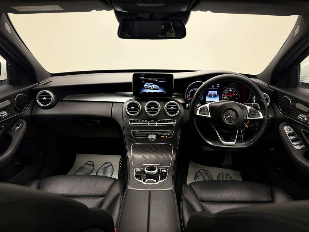 Mercedes-Benz C Class 2.1 C 220 Amg Line Premium D White
