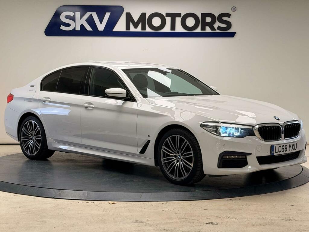 BMW 5 Series 530E M Sport White
