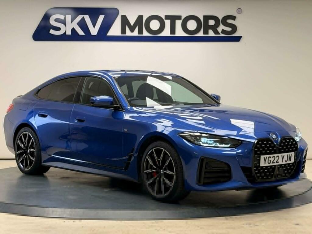 BMW 4 Series Coupe Blue