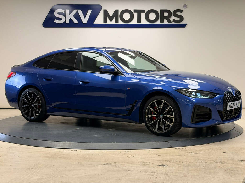 BMW 4 Series 2.0 420I M Sport YG22YJW Blue #4