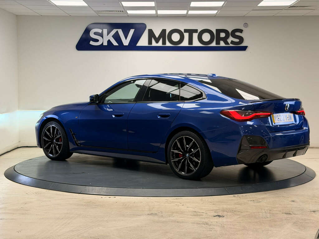 BMW 4 Series 2.0 420I M Sport YG22YJW Blue #3