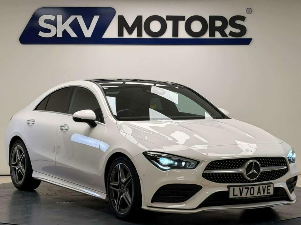 Mercedes-Benz CLA Class Coupe White