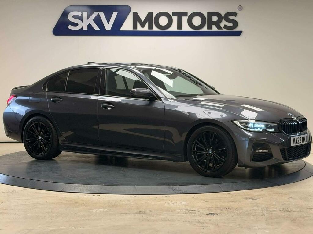 BMW 3 Series Saloon VA22MKJ Grey #3