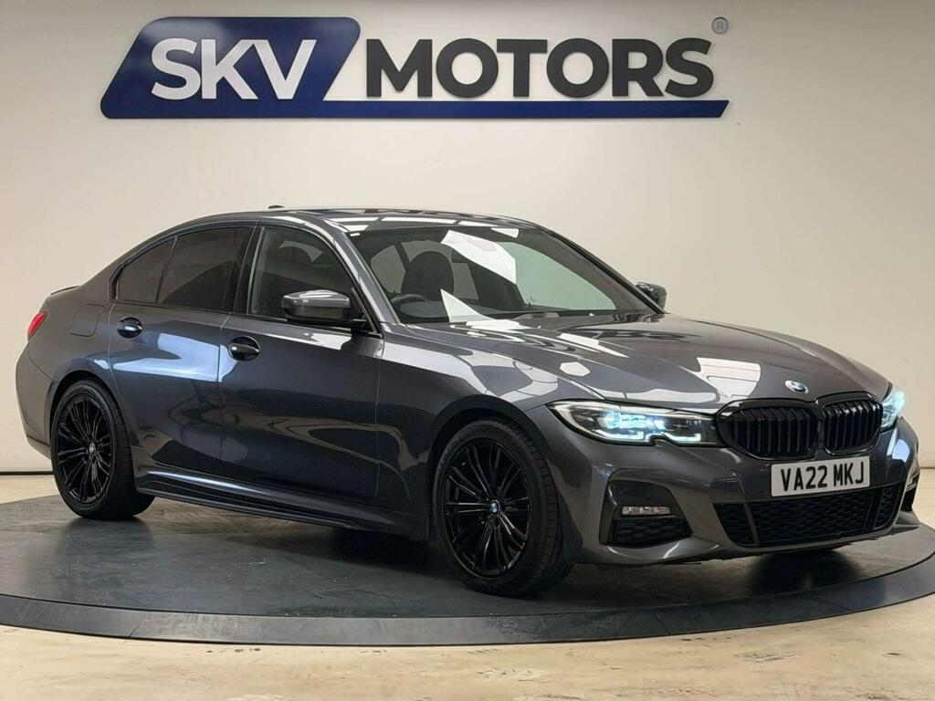 BMW 3 Series Saloon VA22MKJ Grey #2