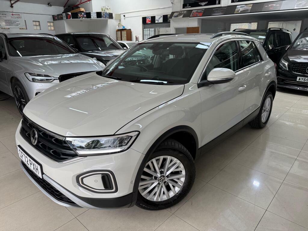 Volkswagen T-Roc 1.5 Tsi Style Suv CF72PXH Grey #6