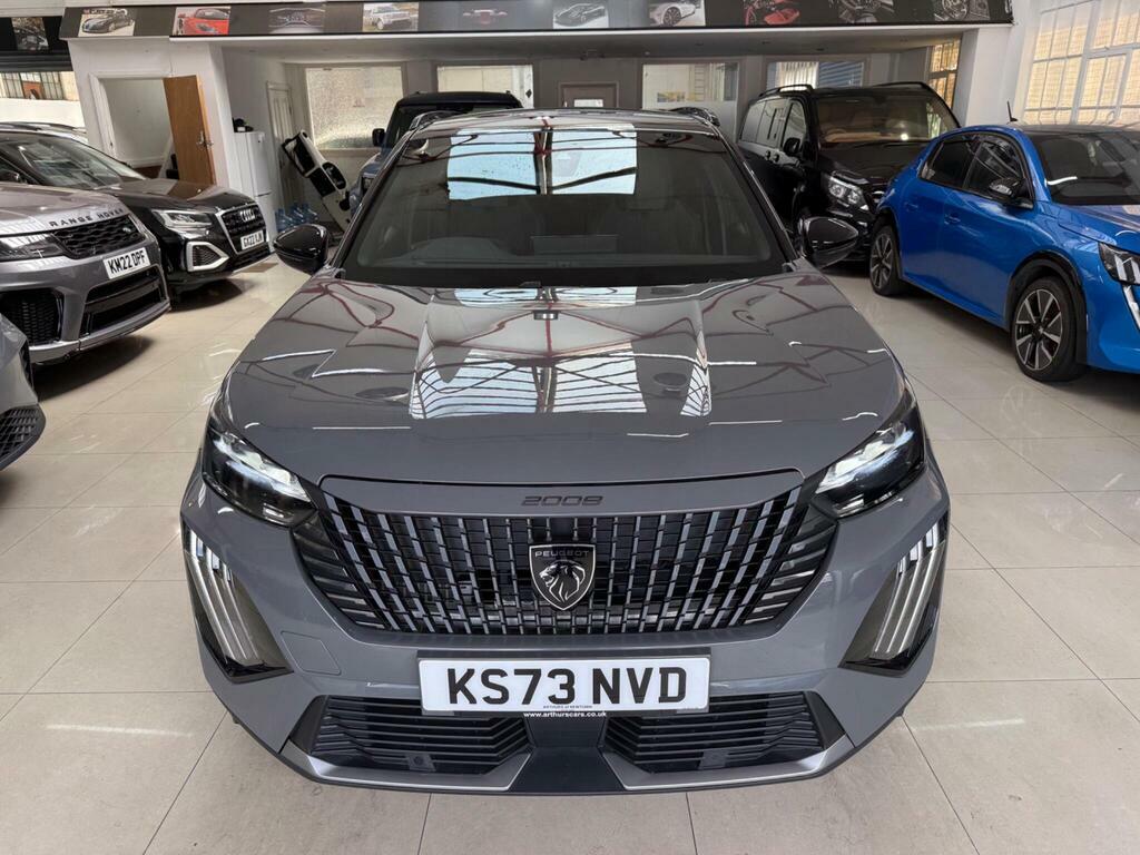 Peugeot 2008 1.2 Puretech Gt Eat Euro 6 S S KS73NVD Grey #4