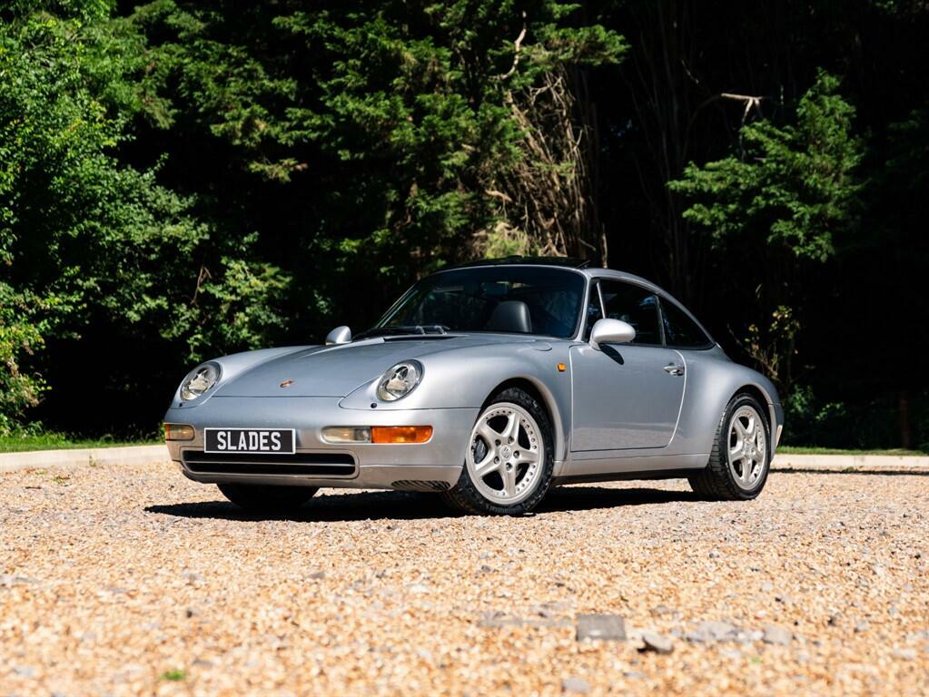 Porsche 911 3.6 993 Targa Silver