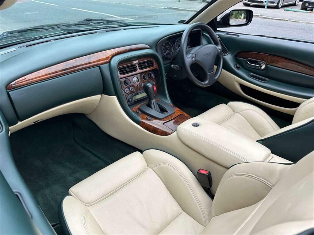 Aston Martin DB7 5.9 Volante Green #4