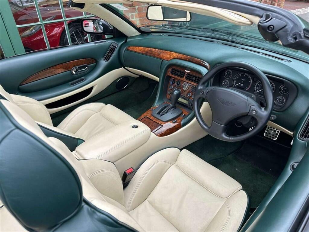 Aston Martin DB7 5.9 Volante Green #6