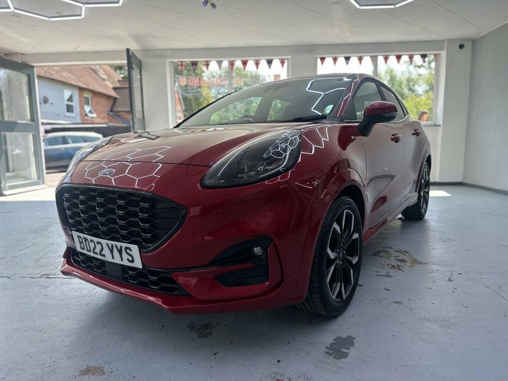 Ford Puma Suv 1.0T Ecoboost Mhev St-line X Euro 6 Ss Red