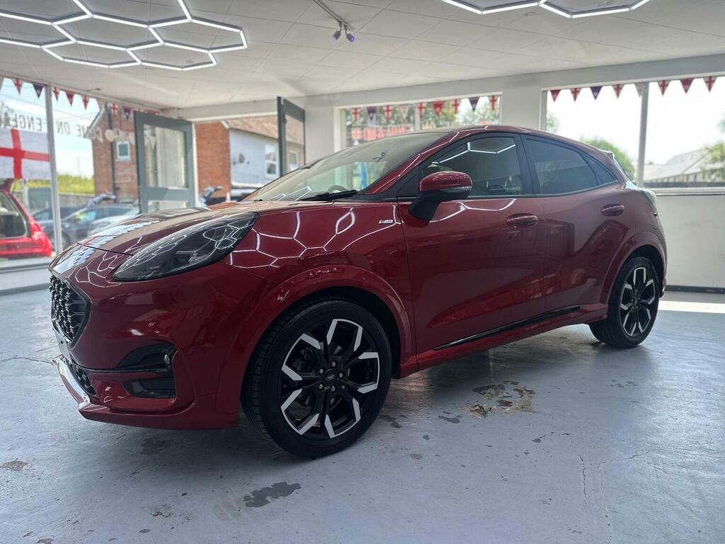 Ford Puma Suv 1.0T Ecoboost Mhev St-line X Euro 6 Ss BD22YYS Red #4