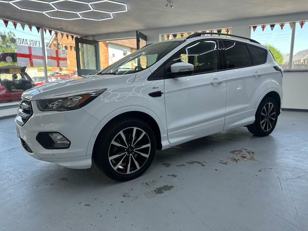 Ford Kuga 2.0 Tdci Ecoblue St-line Euro 6 Ss EA17FHR White #2