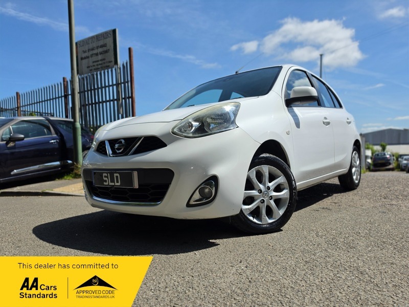 Nissan Micra Acenta White